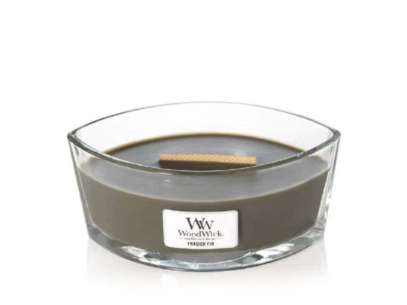 Woodwick Duftkerze Frasier Fir Ellipse