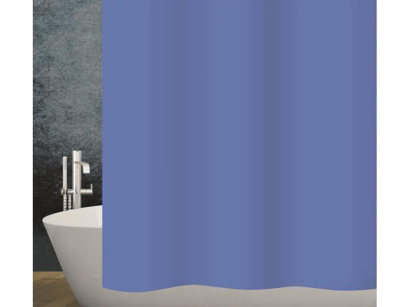 diaqua® Duschvorhang Basic 180 x 180 cm, Blau