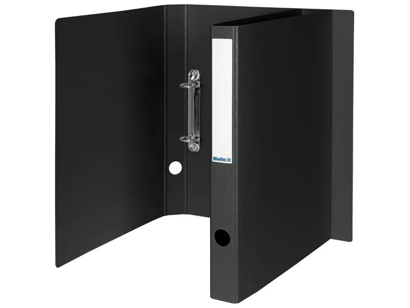 Biella Ringbuch Viria A4 3.1 cm, Schwarz