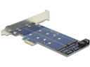 Delock Host Bus Adapter Controller PCI-Ex1 - M.2, 2Port