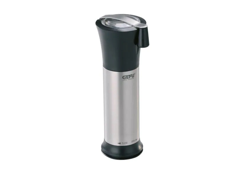GEFU Muskatmühle Moscata 14.5 cm, Schwarz/Silber