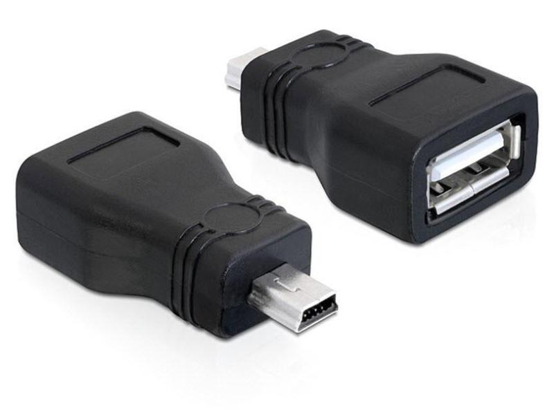 Delock USB 2.0 Adapter USB-A Buchse - USB-MiniB Stecker