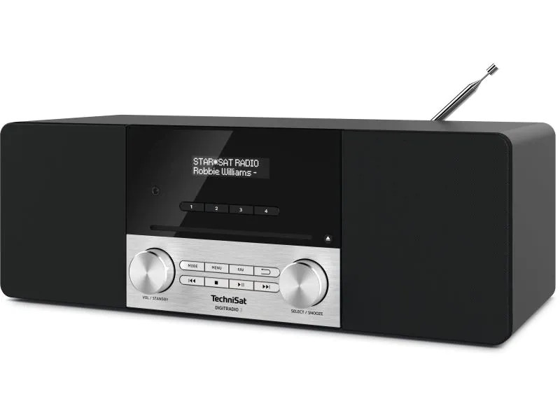 Technisat DigitRadio 3 Schwarz-Silber