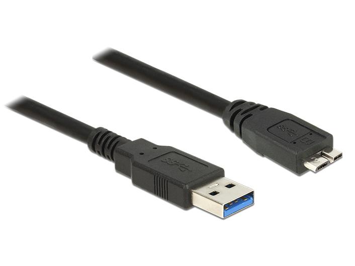 Delock USB 3.0-Kabel  USB A - Micro-USB B 0.5 m