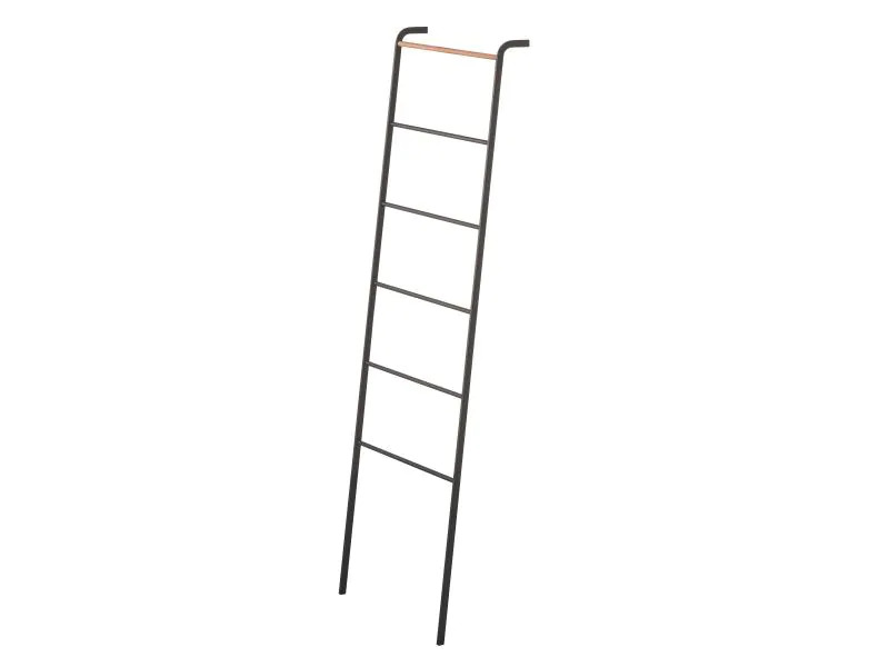 Yamazaki Leiter Kleiderablage Tower Metall, Schwarz