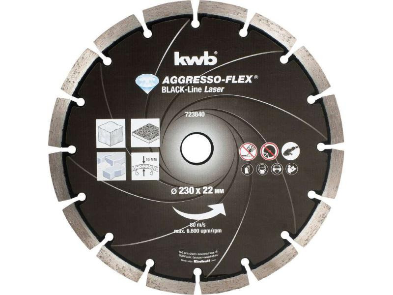 kwb Trennscheibe Black-Line Diamant 230 mm