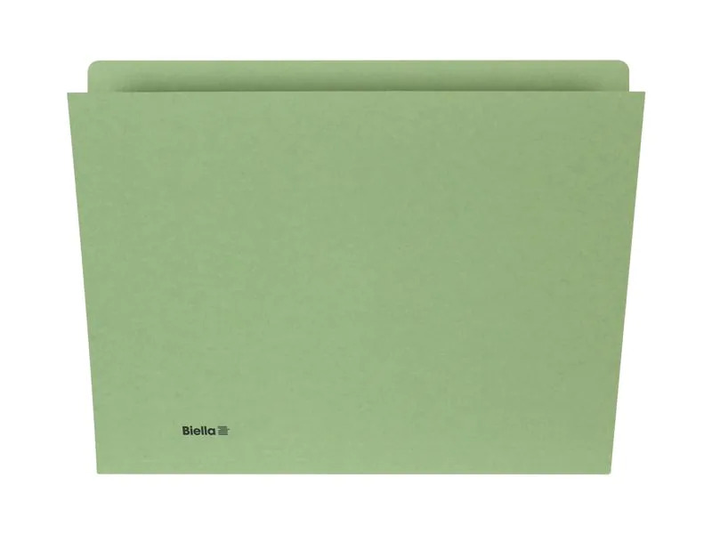Biella Einlagemappe A4 240 gm², 100 Stück, Grün