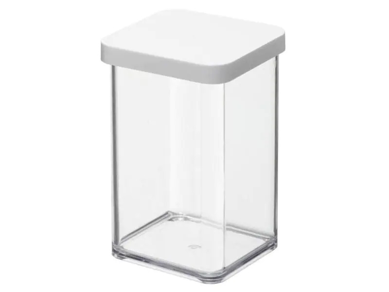 Rotho Vorratsbehälter Premium Loft 1 l, Transparent