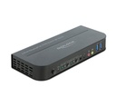 Delock KVM Switch 2 Port Displayport 1.4 mit USB3.0 &amp; Audio 8k 30Hz