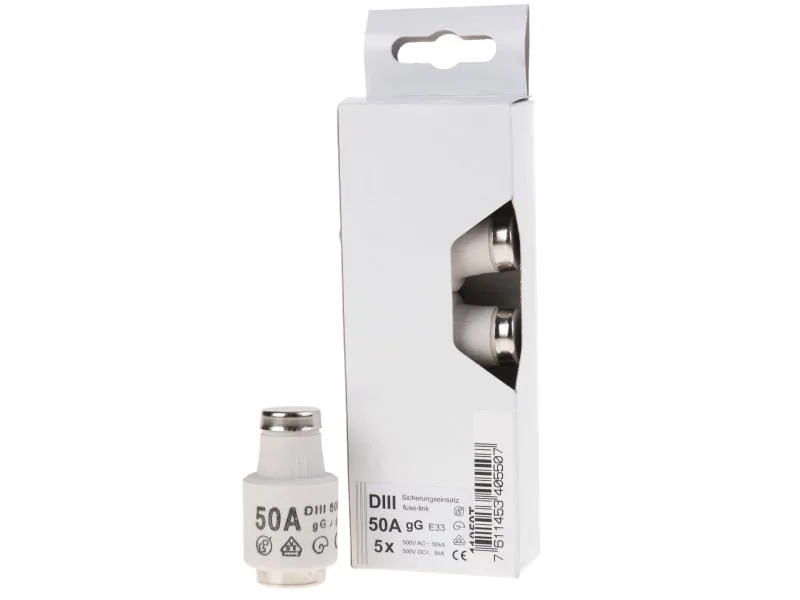 Elektromaterial Sicherungseinsatz DIII 50A