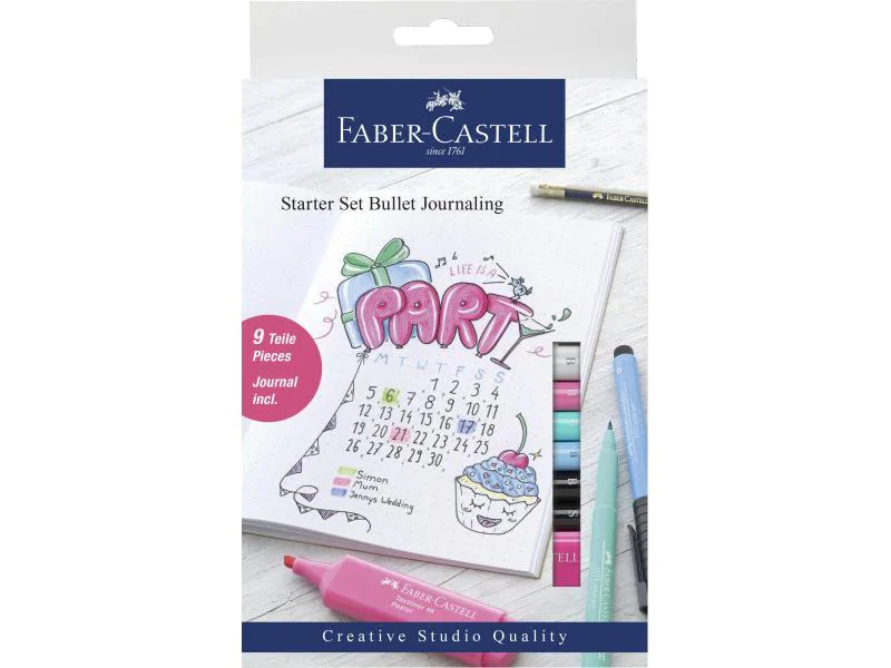 Faber-Castell Tuschestift Bullet Journaling 9er Set