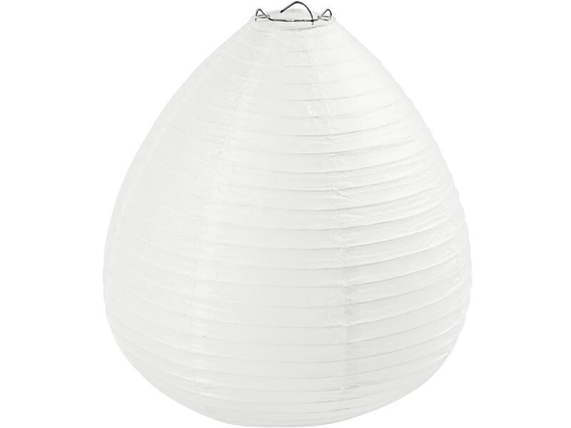 Creativ Company Lampion Ø 25 cm, Weiss, 1 Stück