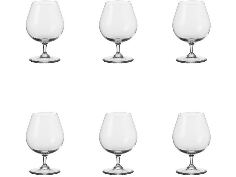 Leonardo Cognacglas Ciao 400 ml, 6 Stück, Transparent