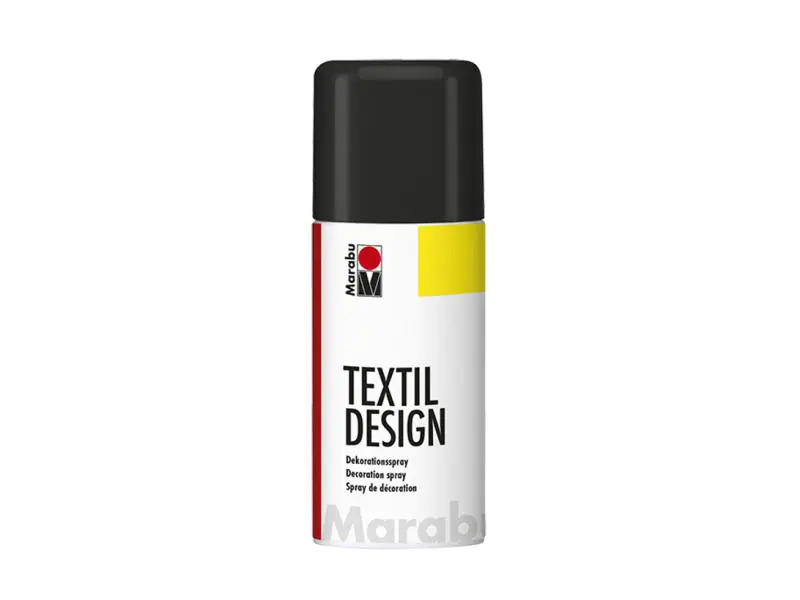 Marabu Textilfarbe Textil Design 150 ml, Schwarz