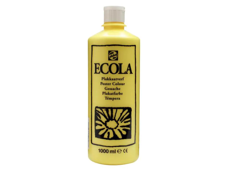 Talens Plakatfarbe Ecola 1 l, Zitronengelb