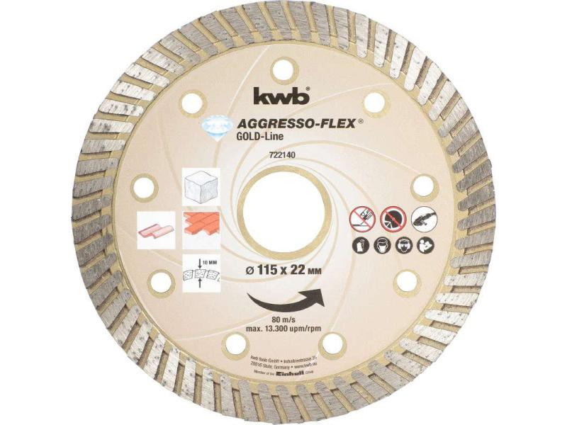 kwb Trennscheibe Gold-Line Diamant 115 mm