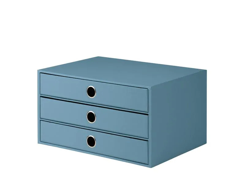 Rössler Schubladenbox S.O.H.O. A4 Blau