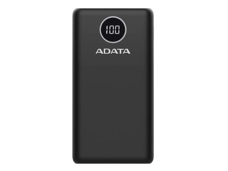 ADATA Powerbank P20000QCD (20000 mAh, USB-A, USB-C, Display)