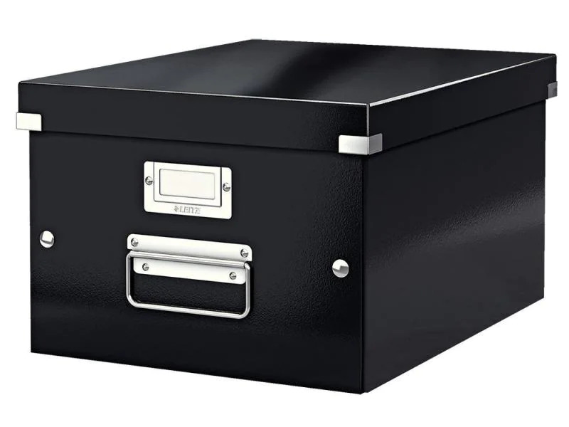 Leitz Aufbewahrungsbox Click &amp; Store A4 Schwarz
