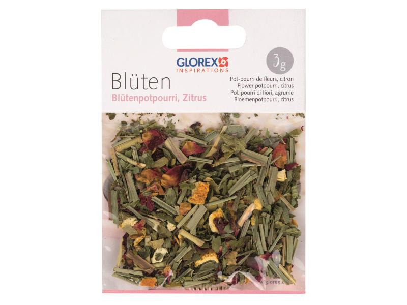 Glorex Blüten Potpourri Zitrus 3g