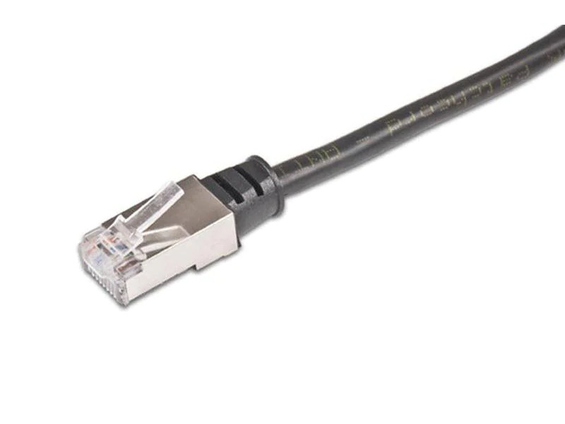 Wirewin Patchkabel RJ-45 - RJ-45, Cat 5e, F/UTP, 0.3 m, Schwarz