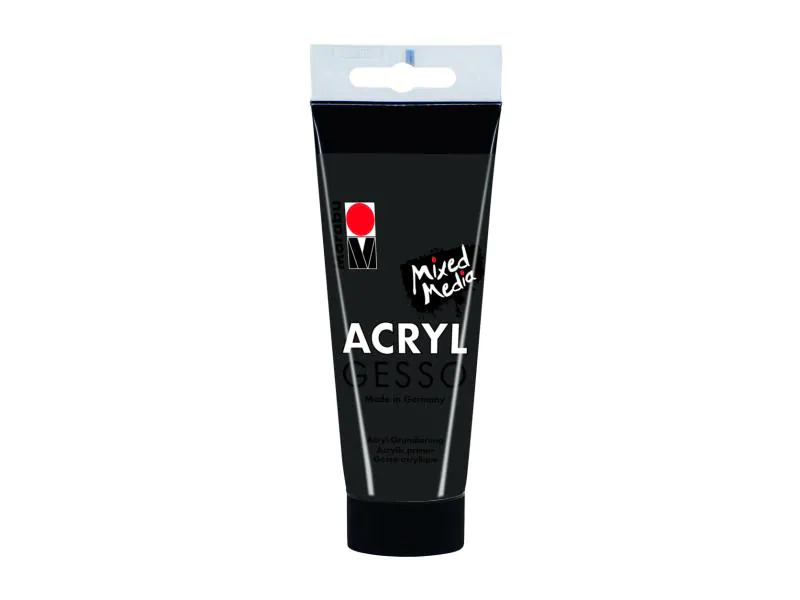 Marabu Grundierung Gesso 100 ml, Schwarz