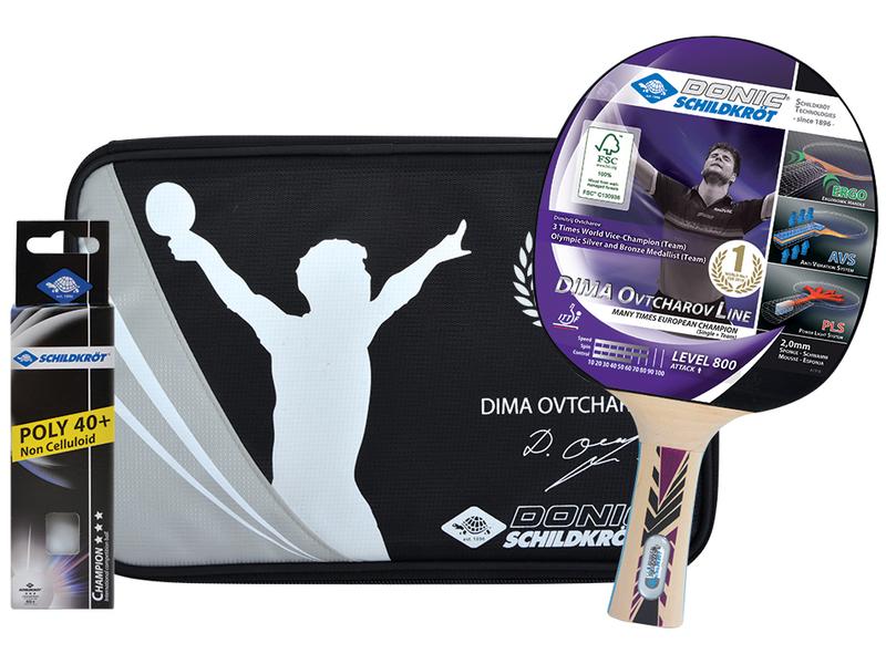 DONIC Schildkröt Tischtennisschläger Geschenkset Legends 800