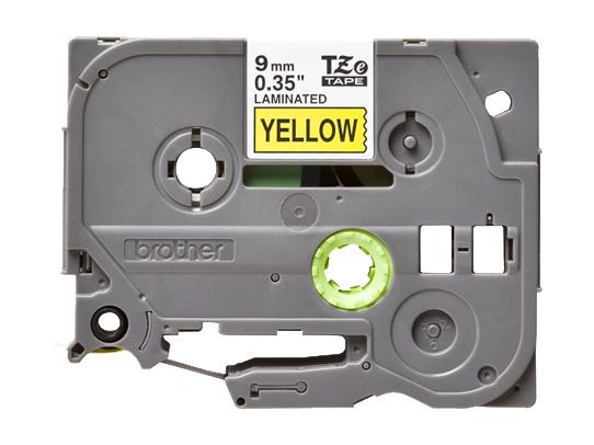 Brother Beschriftungsband TZe-621 Schwarz auf Gelb
