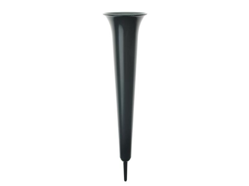 Opiflor Grabvase Piccolo, 32 cm Dunkelgrün