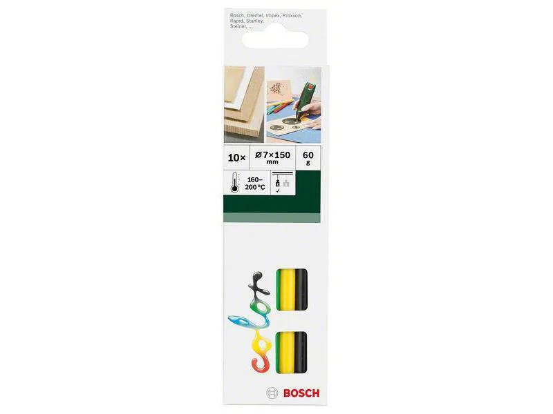 Bosch Klebestick farbig zu GluePen