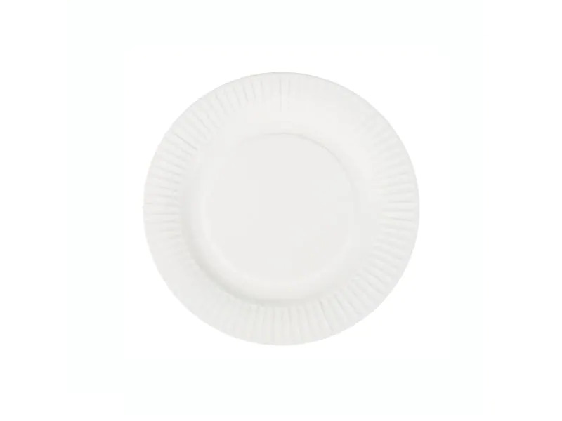 Papstar Einwegteller Pure 19 cm, 25 Stück, Weiss
