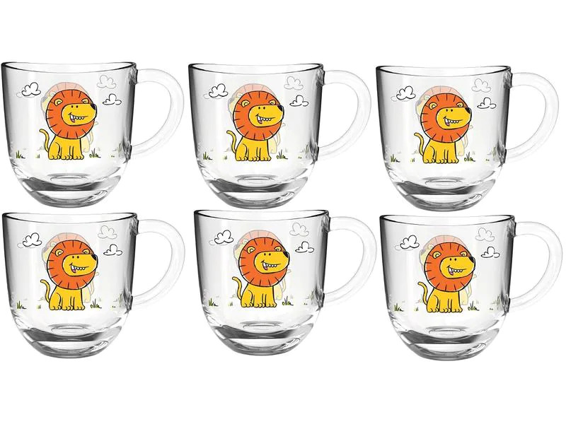 Leonardo Kindertasse Bambini Löwe, 6-teilig