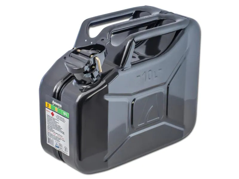 Arnold Benzinkanister 10 l Metall schwarz