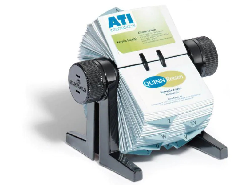 DURABLE Visitenkartenhalter Visifix Cubo