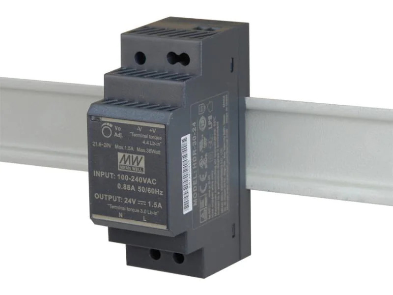 MeanWell DIN-Schienennetzgerät  36 W, 24 V