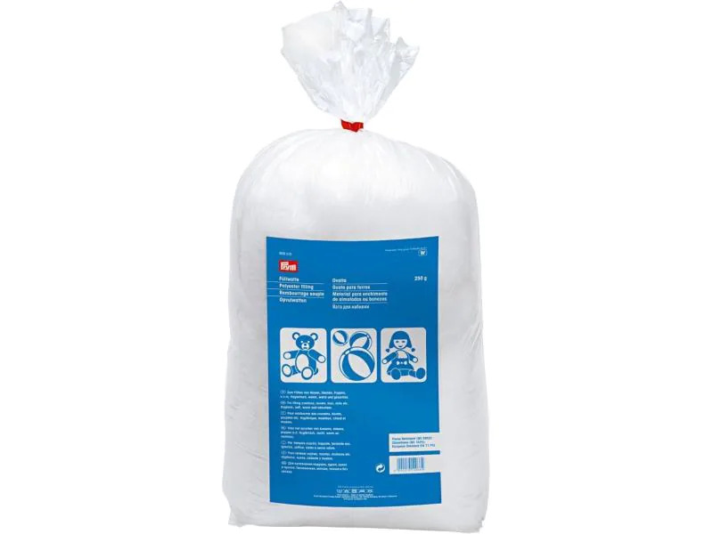 Prym Füllwatte Beutel 250 g, Weiss