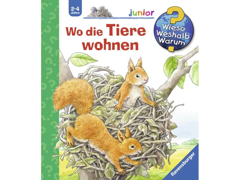 Ravensburger Kinder-Sachbuch WWW Wo die Tiere wohnen