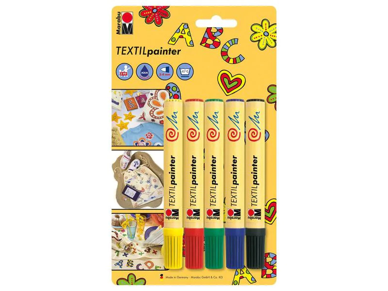 Marabu Textilmarker Painter 5 Stück
