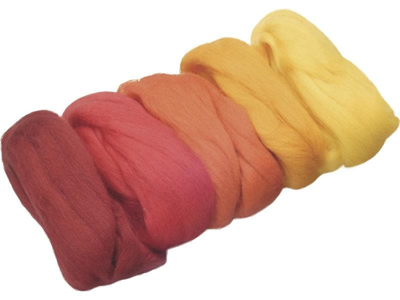 Heyda Filzwolle Merino Mix 50 g, Rot