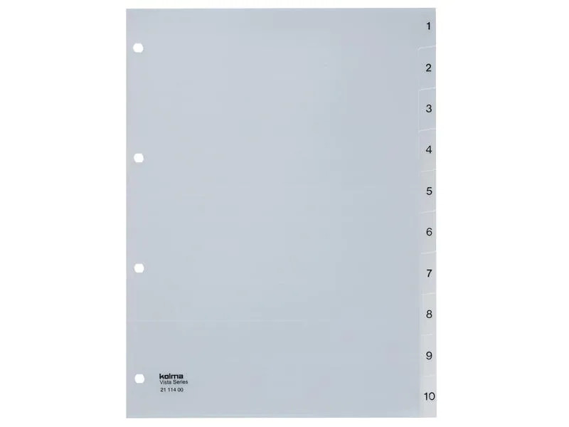 Kolma Register A4 Vista 1-10