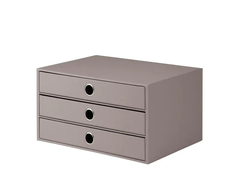Rössler Schubladenbox S.O.H.O. A4 Taupe