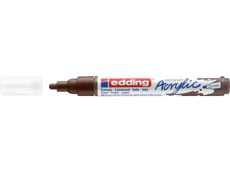 edding Acrylmarker 5100 Medium, Schokolade