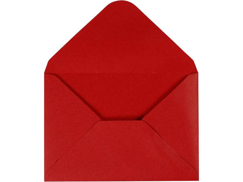 Creativ Company Couvert 11.5 x 16 cm Rot