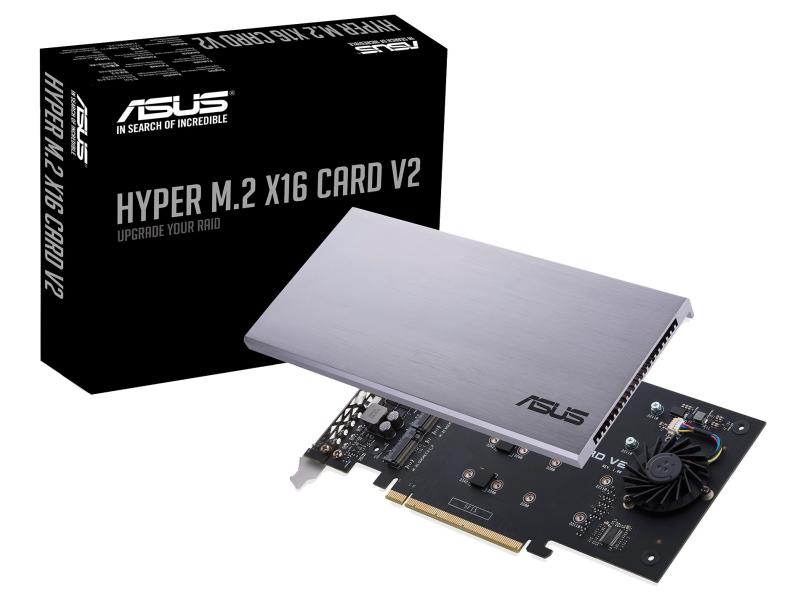 ASUS Host Bus Adapter HYPER M.2 X16 CARD V2