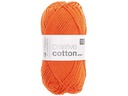 Rico Design Wolle Creative Cotton Aran 50 g Orange