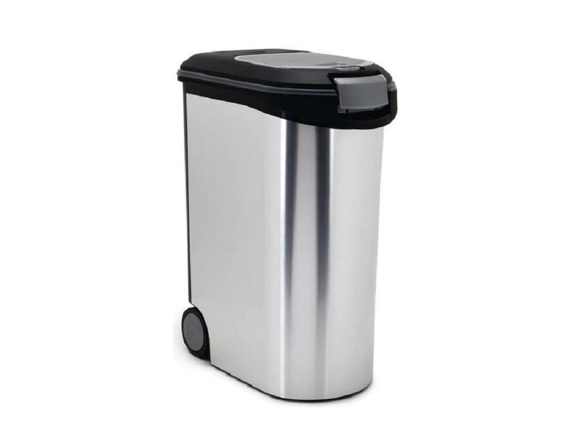 Curver Tierfutterbehälter Metallic 54 l