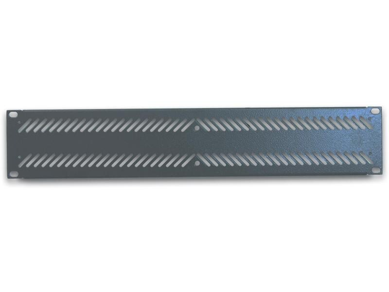 Wirewin Blindblende BP PERFORATED 2U 2HE 19, Grau
