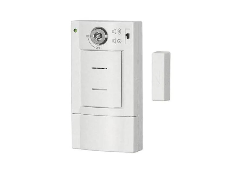 Pentatech Tür- &amp; Fensteralarm DG6 mit Schlüsselschalter