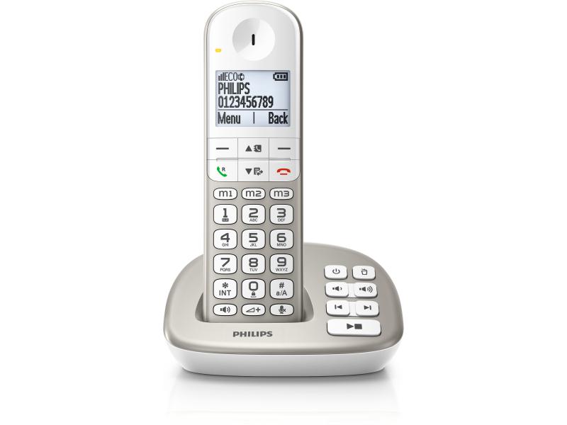 Philips Schnurlostelefon XL4951S Weiss