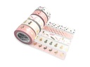 URSUS Washi Tape Tropic Gold/Rosa